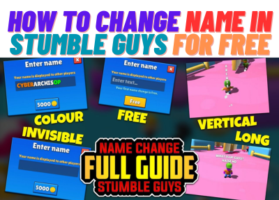How to Change Name in Stumble Guys 2024 For Free