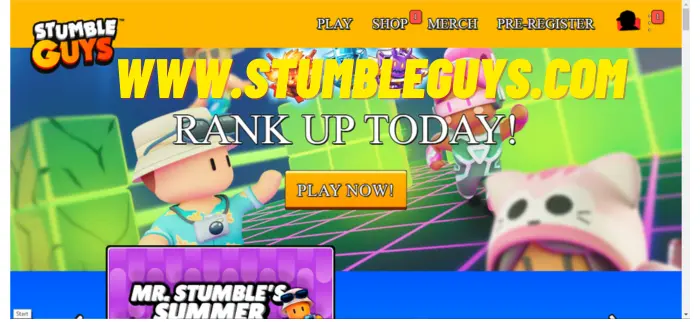 Play Stumble Guys on PC using Web