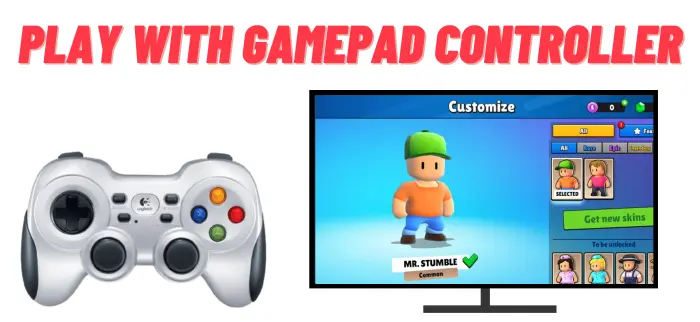 Play Stumble Guys with Gamepad Controller