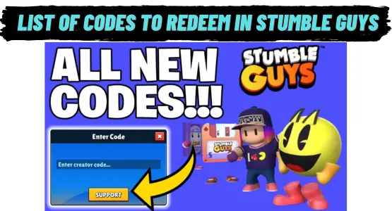 List of Codes to Redeem in Stumble Guys