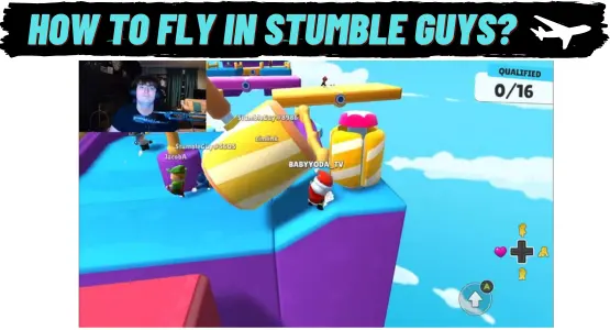 Fly in Stumble Guys APK
